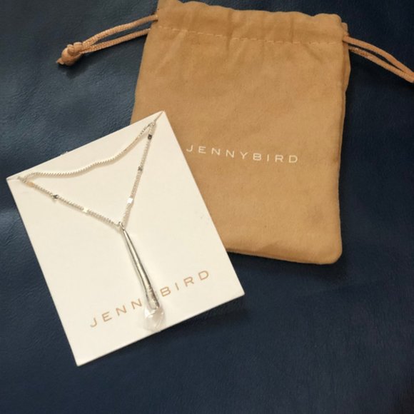 Jenny Bird Leana Pendant Double Chain Necklace 💎 - Picture 1 of 5